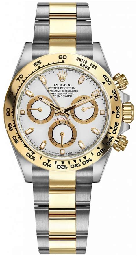 rolex daytona gold weisses zifferblatt|Rolex daytona preise.